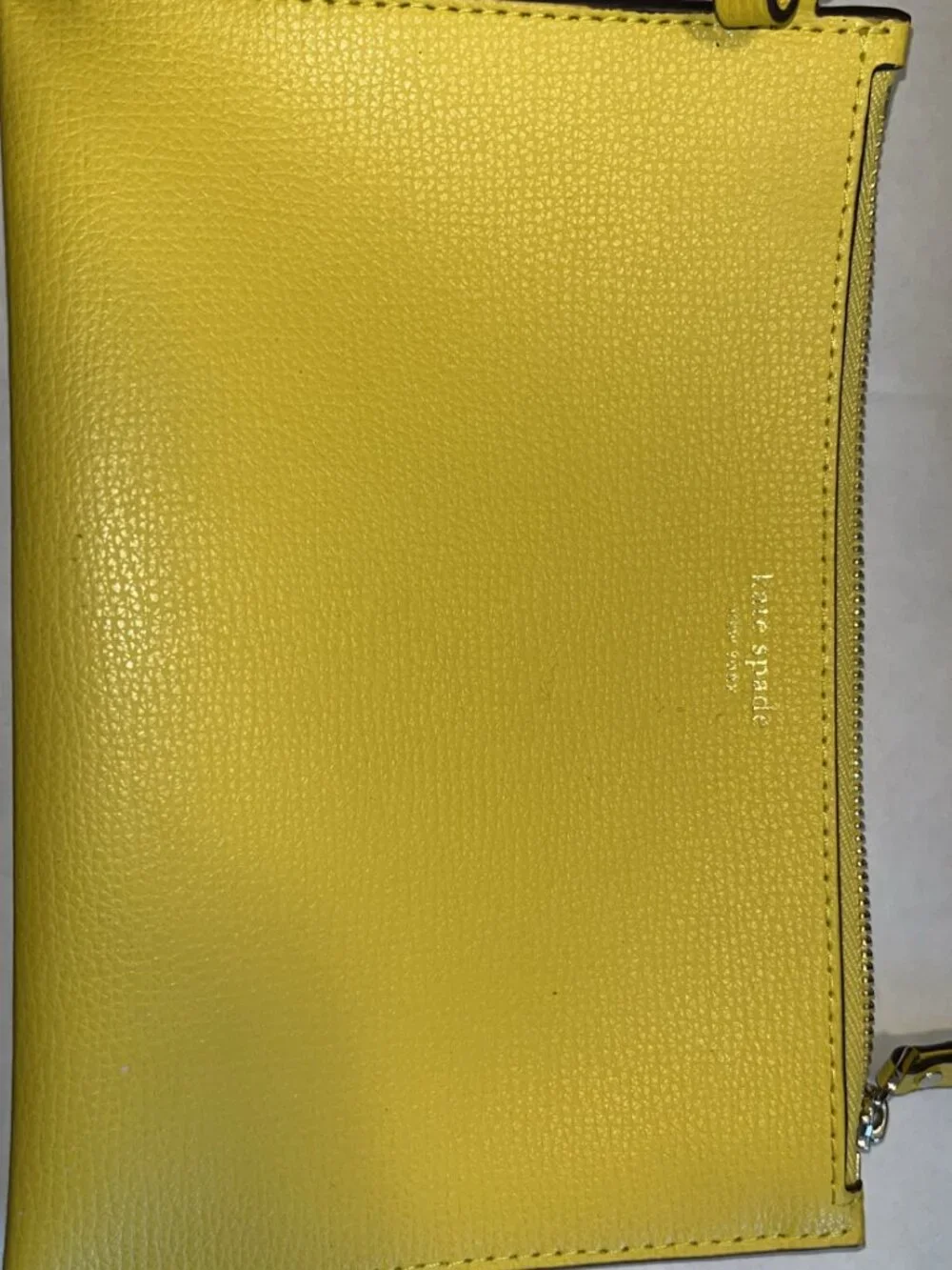 Kate Spade Yellow Leather Tote